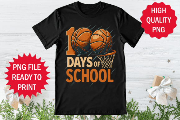 Basketball Lover 100 Days of School Art