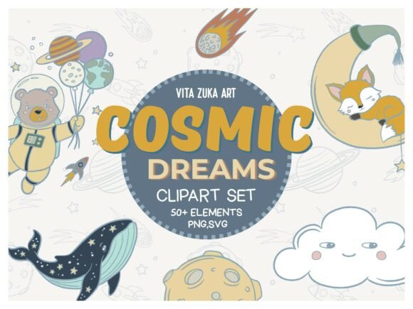 Cosmic Nursery Clipart Review