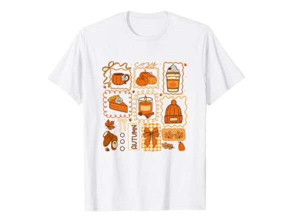 Cozy Autumn Pumpkin Spice Fall T-Shirt