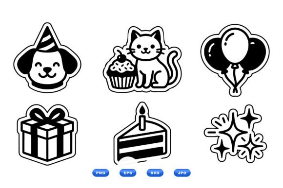 Cute Birthday Sticker Pack Review