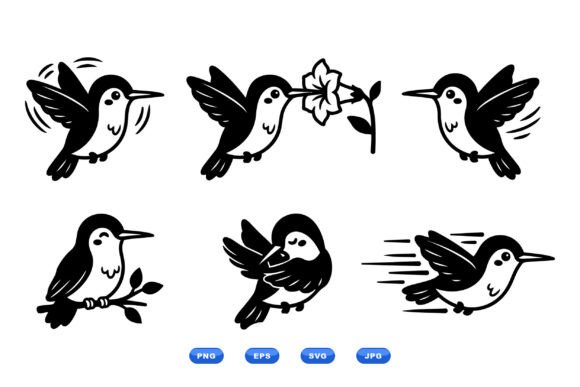 Cute Hummingbird SVG Collection Review
