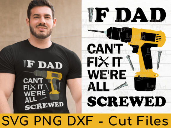 Dad Can't Fix It We're All Screwed Embroidery Review