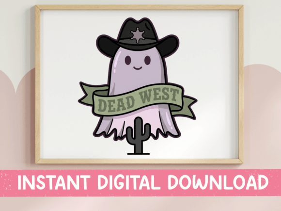 Dead West Cowboy Ghost with Cactus Embroidery Review