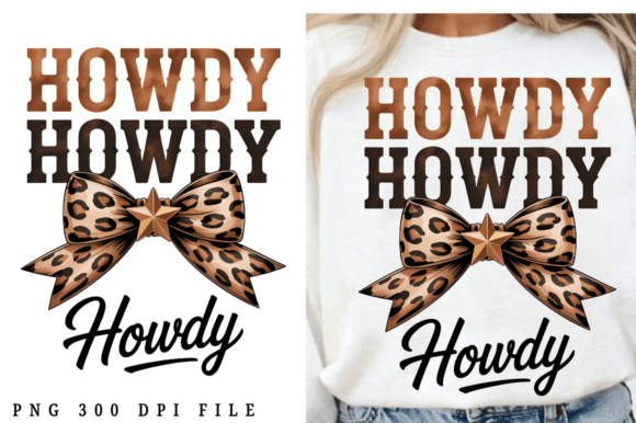 Howdy Cowgirl Bow Western PNG Design Review