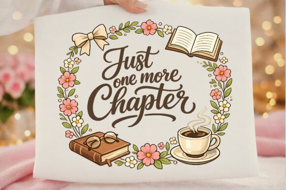Just One More Chapter Cute Book Lover