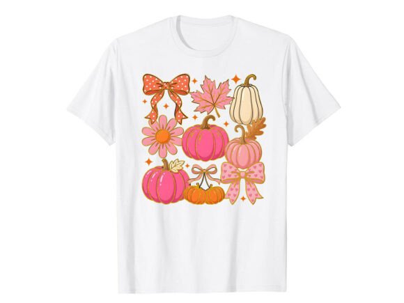 Pink Coquette Pumpkin Fall T-Shirt Review