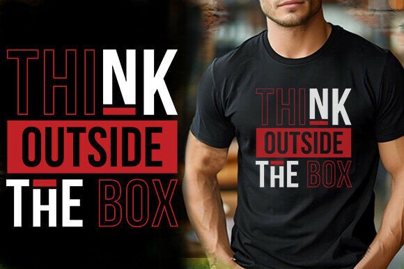 THINK OUTSIDE the BOX TSHIRT DESIGN Review