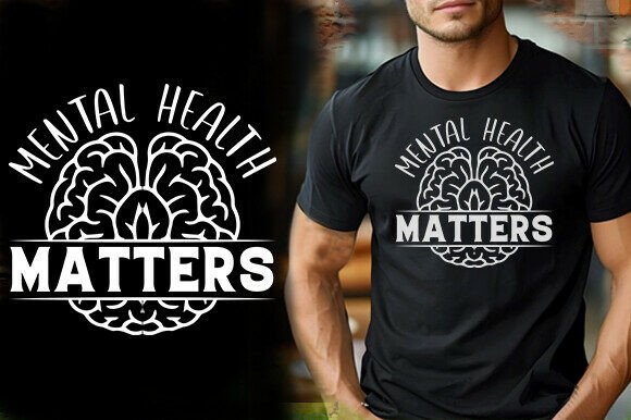 White Mental Health Matters Embroidery Review